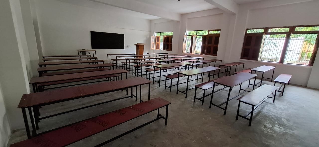 Placeholder image of a classroom on campus